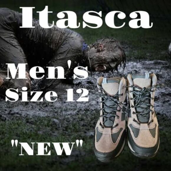 Men's Itasca Sneakers Nepal Grey Size 12‎ *NEW* - Picture 1 of 4